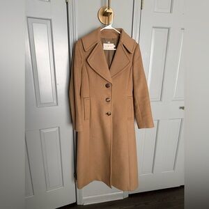 Tory Burch Camel Long Coat